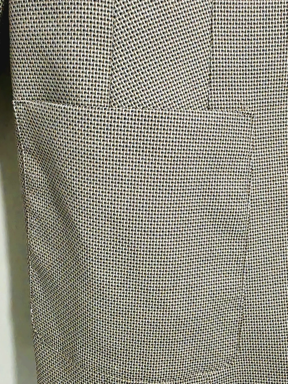 Calvin Klein Women's Beige Textured Blazer